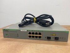 8-Port Gigabit Ethernet Network Switch - Allied Telesis AT-GS950/8 Used Tested picture