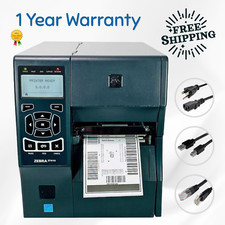 Refurbished Zebra ZT410 Thermal Transfer Barcode Label Printer, Bluetooth & USB picture