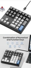 Mechanical Number Pad, 34 Key Wired Hot Swappable Keypad, picture