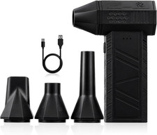 Electric Compressed Air Duster for Computers - 130,000 RPM High-Speed PC Cleaner picture