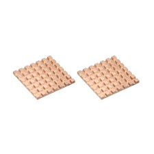 Heatsink Kit Pure Copper 30x30x2mm for IC MOS with Thermal Pads Pack of 2 picture