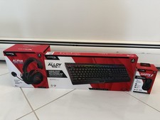 HyperX Cloud Alpha Headset, Pulsefire Haste 2 Mouse & Alloy RGB Keyboard Bundle picture
