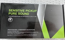Sensitive pickup pure sound condenser microphone  picture