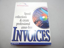 *READ* NOS Sealed 1997 Essential Software Invoices CD picture