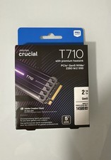 Crucial T710 2TB PCIe Gen5 NVMe M.2 SSD - Brand New Sealed picture