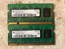 Gently Used Hynix 1GB PC2-4200S-444-11-A0 Notebook Ram Kit picture