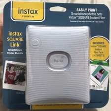 NEW Instax Fujifilm Square Link Smartphone Printer Bundle 600024643 picture