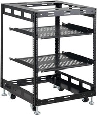 10U Open Frame Rack for Servers & AV Gear - Wall Mountable Design picture
