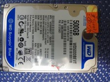 Western Digital WD5000BEVT-26A0RT0 DCM: EVNTJVB, 29MAY2010, SATA HDD 500GB 2.5