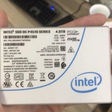 Intel DC P4510 Series 4TB U.2 NVMe PCIe 2.5'' Solid State Drive SSDPE2KX040T8 picture