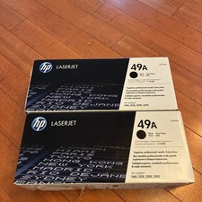 Genuine HP LaserJet 49A Black Print Cartridge Q5949A *LOT OF 2 *SEALED picture