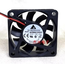 Delta AFB0612VHC-F00 6015 DC12V 0.36A 6CM 2-Wire Cooling Fan picture