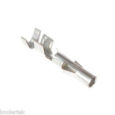 100 x 4 Pin Female Molex Connector Pins 02-08-1201, Series 8980, 0.0825
