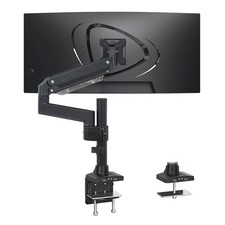 Mount-It Ultrawide Monitor Arm, Heavy-Duty Gas Spring Desk Mount for 17–35” picture