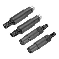 2 Sets for S-Video DIN Mini Socket 4 Pin (PS/2 Male and Female) picture