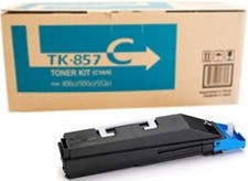 Original Kyocera TK-857C Cyan Toner. New Sealed Toner, We Ship Fast picture