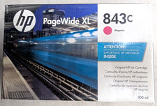 ✨HP 843C Magenta PageWide XL Ink C1Q67A SEALED BOX 2025 OEM Genuine ✨ picture