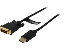 StarTech.com DP2DVI2MM3 DisplayPort to DVI Converter Cable - DP to DVI Adapter - picture
