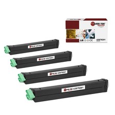4Pk LTS B430 43979201 Black Compatible for Okidata B420 B430 MB460 Toner picture