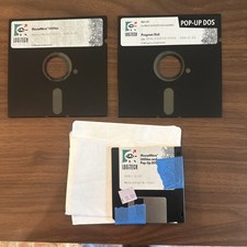 Logitech MouseWare Utilities & Pop-Up DOS 5.25&3.5 Floppy Disks PC Software Lot picture