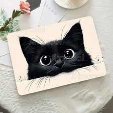 2x Cute Cat Head Laptop Stickers Pattern Print Universal Protective obstruction picture