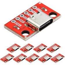 Cermant 10pcs 16P Type-C Female Breakout PCB Converter Board picture