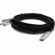 AddOn Extreme Networks 10321 Compatible TAA Compliant 40GBase-CU QSFP+ to 4xSFP+ picture
