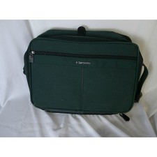 Samsonite Silhouette 5 Vintage 1993 Messenger Bag Green Ballistic Briefcase picture