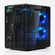 Pironman 5-MAX Raspberry Pi 5 Case Dual NVMe M.2 SSD PCIe, Mini PC NAS RAID 0/1 picture