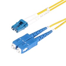 StarTech 20m [65ft] LC to SC [UPC] OS2 Single Mode Duplex Fiber Optic Cable picture