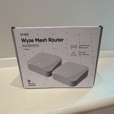 Wyze Mesh Router Wi-Fi 6 AX3000 Dual-Band Mesh System 2-Pack White picture