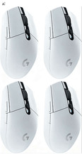 LOT 4 PCS - Logitech G305 LIGHTSPEED Wireless Gaming Mouse,Hero 12K Sensor,WHITE picture