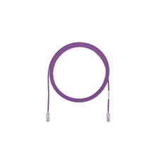 7ft Panduit UTP28SP7VL 28 AWG Copper Cat 6 UTP Patch Cord Violet picture
