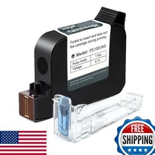 Phezer PS100-Nior Black Ink Cartridge 0.5inch 42ml (1 Pcs) for Handheld Printer picture