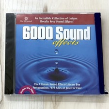 VTG 6000 Sound Effects Library PC CD-Rom Swift Software 1998 Microsoft Windows picture