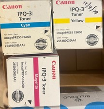 Canon IPQ-3 Toner Cartridge  (Yellow Magenta Cyan) for imagePRESS C6000 picture
