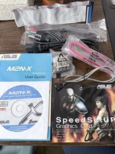 ASUS M2N-X Box Manuals Driver CDs Cables Accessory Lot NOS No Motherboard picture