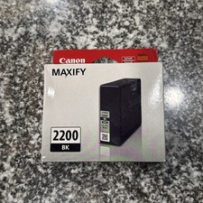 Genuine Canon 9291B001 (PGI-2200) Ink, Black Brand New Factory Sealed picture