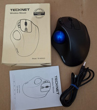 Tecknet Orb Wireless Mouse TK-MS023 Trackball Mouse RGB Rechargeable picture