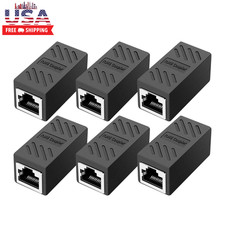 RJ45 Coupler Ethernet Coupler Inline Coupler for Cat8/ Cat7/ Cat6/ Cat5E/ Cat5 E picture