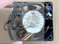 Melco MMF-06G24TS-MM1 NC5332H72 24V 0.11A 60*60*25MM Servo Driver Cooling Fan picture