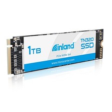 INLAND TN320 1TB NVMe M.2 PCIe Gen3x4 2280 Internal Solid State 1 TB, Black picture