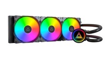 MONTECH Lightflow ARGB 360 Black – Ultra-Quiet AIO Liquid CPU Cooler, 3100RPM Pu picture