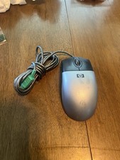 hp mouse hewlett packard mo42kc s/n 0311032732  p/n 333530-001 PS2 ball/5 picture