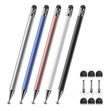 Bopomofo Stylus (5 Pcs), 2-in-1 Stylus Pen for Touch Screen, High Precision and picture