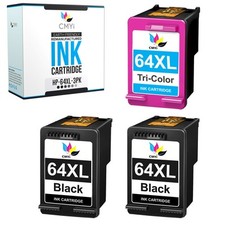3PK CMYi Replacement 64XL Ink Cartridges for HP ENVY 6220 6230 6252 6255 6258 picture