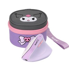Sanrio Kuromi Rechargeable Wireless Silent Ergonomic Vertical Mouse / Genuine picture
