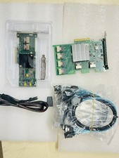 LSI 9211-8i 6Gbps HBA IT Mode + Lenovo 03X3834 20PORT 20P +5*SFF8087 SATA Cable  picture