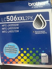 Brother International LC506XXL2PKS Super High Yield Black Ink Cartridges 1212 picture