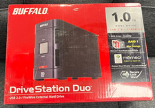 Buffalo 1TB Drive Station Duo External Hard Drive USB 2.0 #HD-W1.0TIU2/R1 New picture